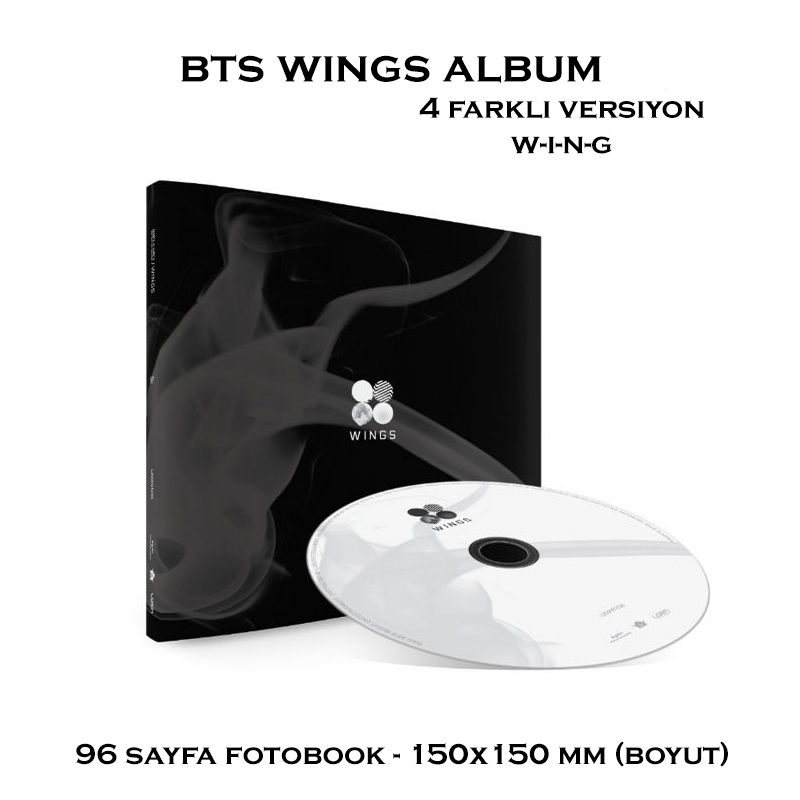 BTS WINGS サインアルバム BTS WINGS ALBÜM VOL 2